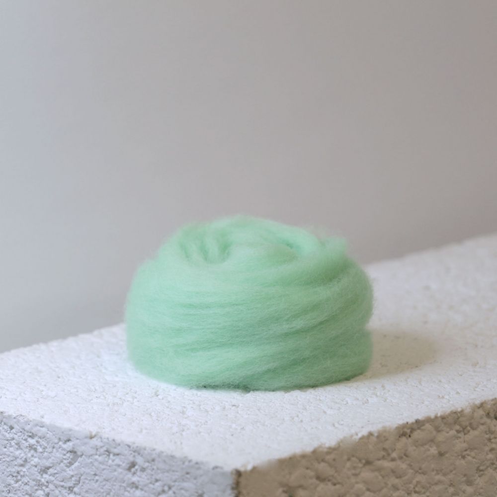 海泡沫綠．EUS 04｜針氈羊毛
