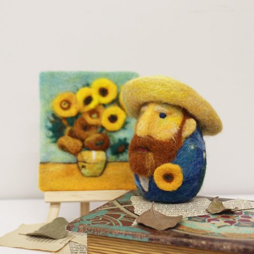 推薦！【繪畫課】針氈—名畫系列