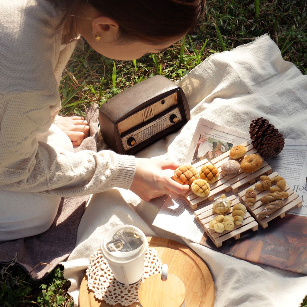 1．31【針氈】別在心上的甜蜜—麵包別針