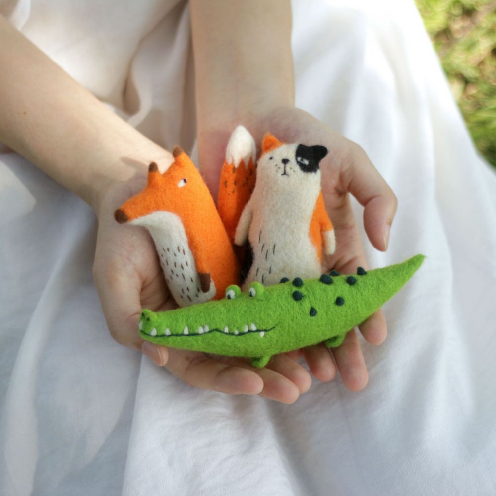 【療癒DIY】羊毛氈入門材料包．15款可選